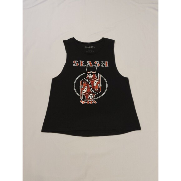 Slash Royalty Ladies Medium Black Muscle Tank - Picture 1 of 7
